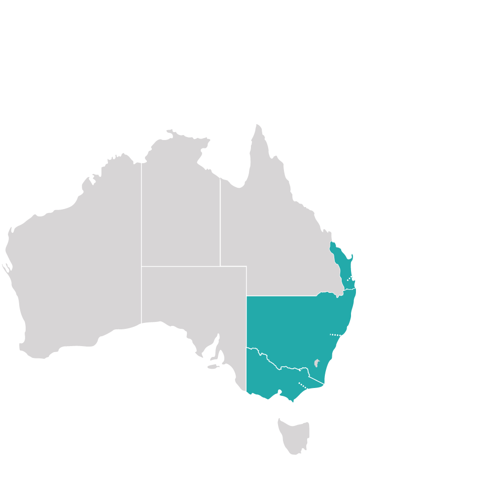 Ee fit australias leading energy efficient insulation installers state locations map 2021 500x500px